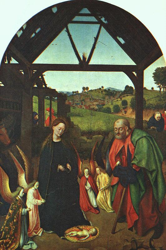 Petrus Christus The Nativity _2 oil painting picture